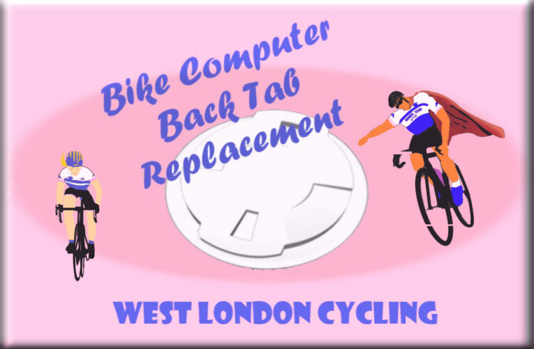Kit you never knew you needed; No 6 Bike Computer replacement back tab