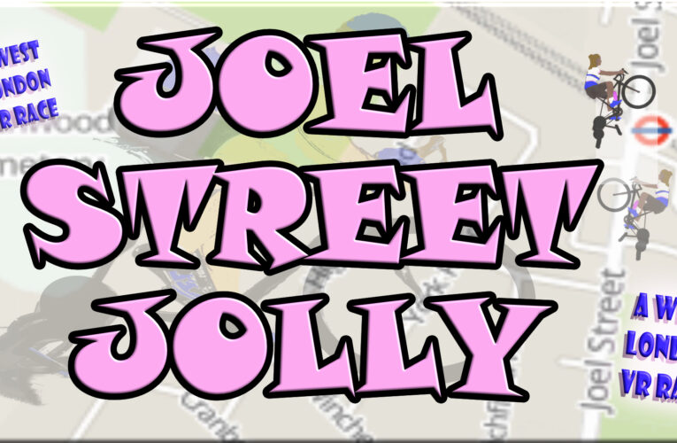 The next West London VR adventure on Wahoo RGT is the Joel Street Jolly …. it’s all good for Northwood on Wednesday 18th January at 7.30pm