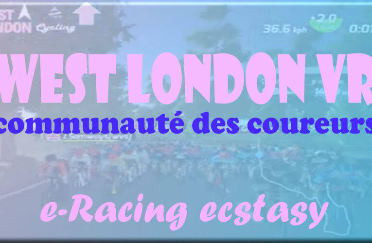Live and direct, the livestream details for West London VR Race 6.6 ….Wednesday 21st December at 7.30pm … race or face, choose the right place!