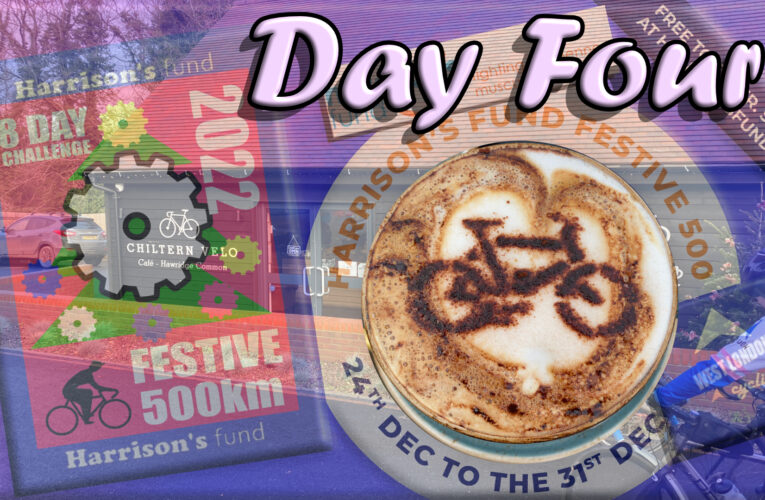 West London Cycling Festive 500: Day Four, a day for coffee ….