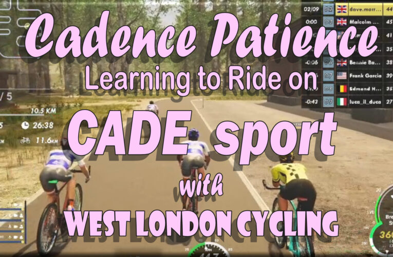 Learning to race on CADEsport with West London Cycling