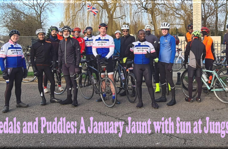 Pedals and Puddles, a winter’s club ride.