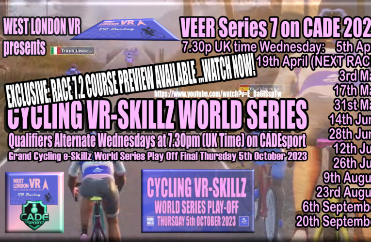WATCH THE EXCLUSIVE WEST LONDON VR WINDSOR PARK RANGER COURSE PREVIEW NOW …. VR Racing this Wednesday (19th April) at 7.30pm UK Time