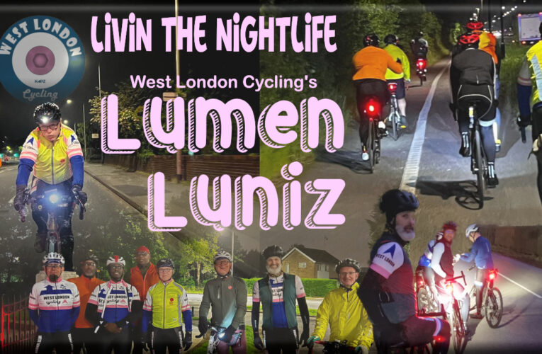 The Rustington Rave Night Ride to Brighton shines and the riders are beaming!