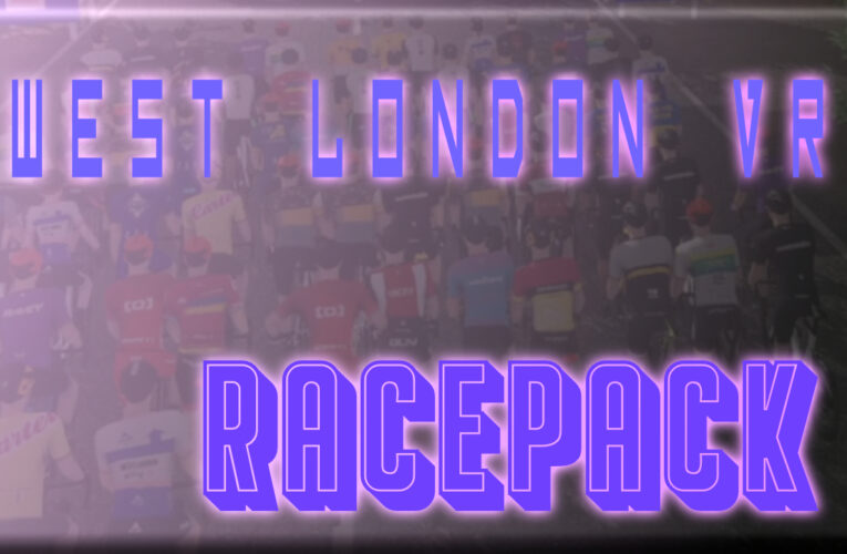 Your West London VR Race 7.4 Racepack is ready for Wednesday 24th May at 7.30pm UK Time