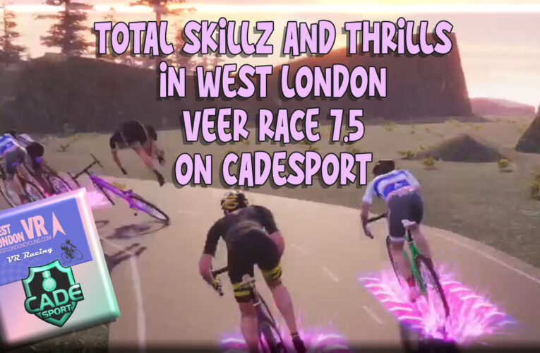 It’s a West London One-Two plus Vbeke and Vanessa showin’ out for da ladiez as the competitive racing on CADEsport just gets better and better … West London VEER Race 7.5 as it happened ……