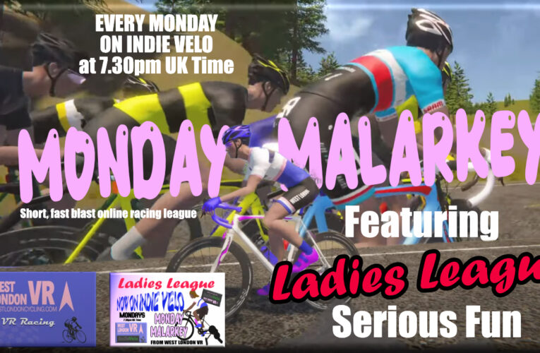We’re doing the Coastal Loop Course in Monday Malarkey Race 1.2 on Monday 31st July at 7.30pm (UK Time) on Indie Velo