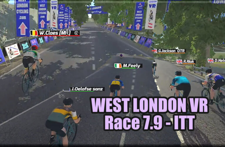 Johan Oelofse with a great ITT win, Laura Whitingham takes the Ladies race and some fantasic results from Sam Josh, Rob Miller, Karl-Axel Zander Persson and Mitch Ide …. it’s why there’s a TT in the West London VR Series!