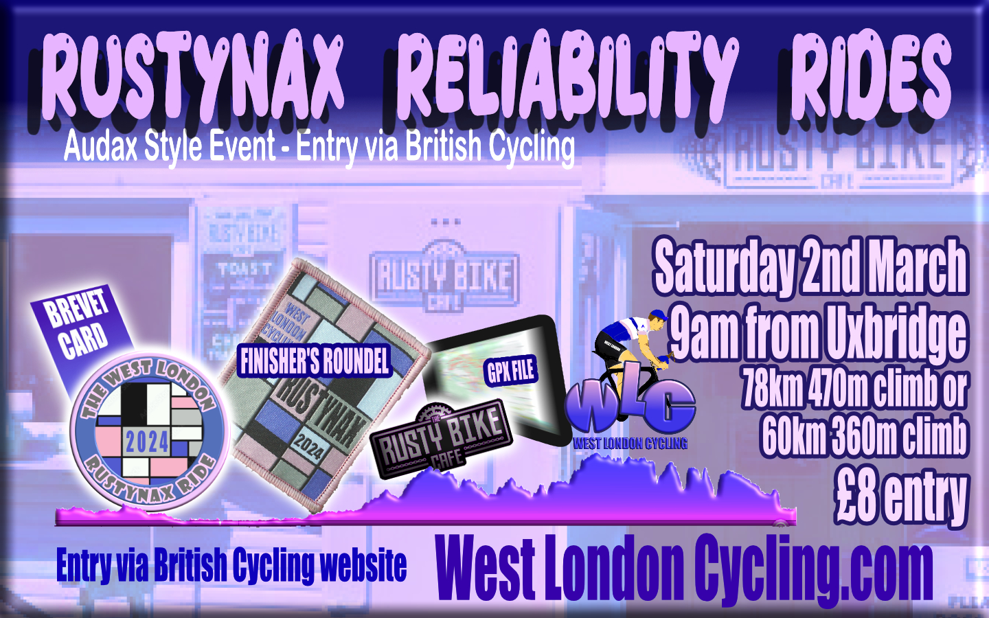 2024 WLC Calendar WEST LONDON CYCLING