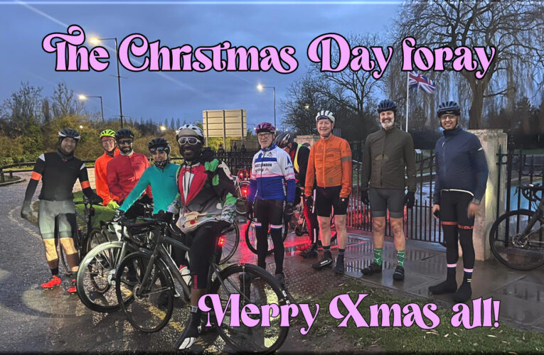 Lights, Lycra, Action … the Xmas Morning Mission ride gallery is here ….
