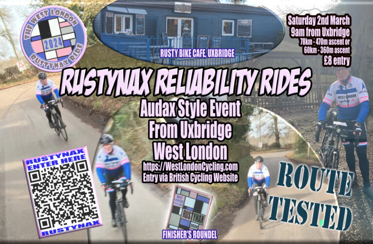 Rustynax Relibility Rides – Route tests