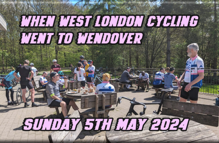 West London Cycling in the Sunday sunshine – Sunday 5 May Sunday Ride.