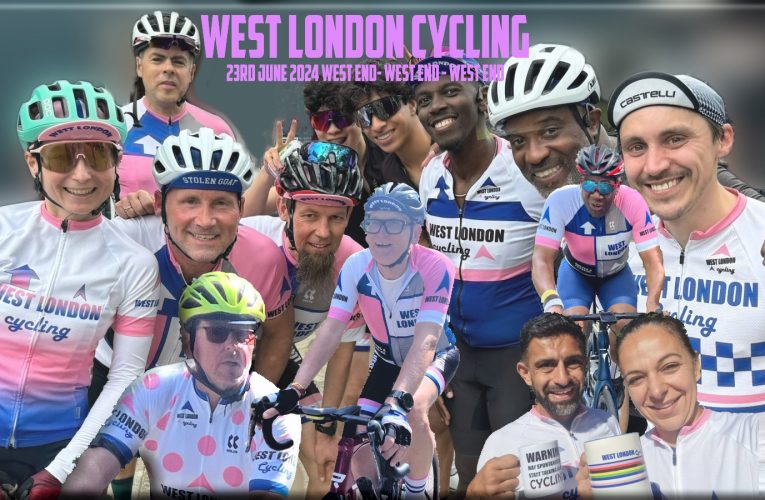 Another bumper turnout for a West London Cycling Sunday Ride with some members taking on some great challenges elsewhere ….