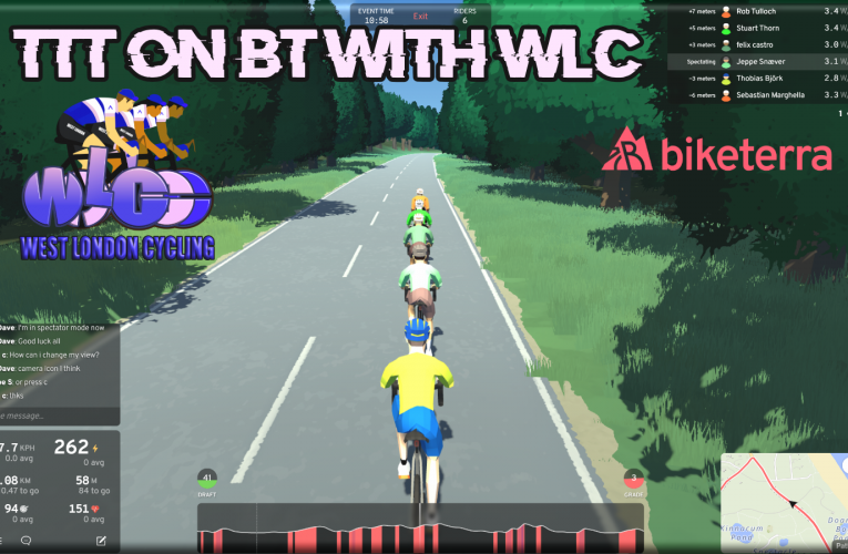 West London VR A Team win Round 3 of the OTR Online TTT Race series
