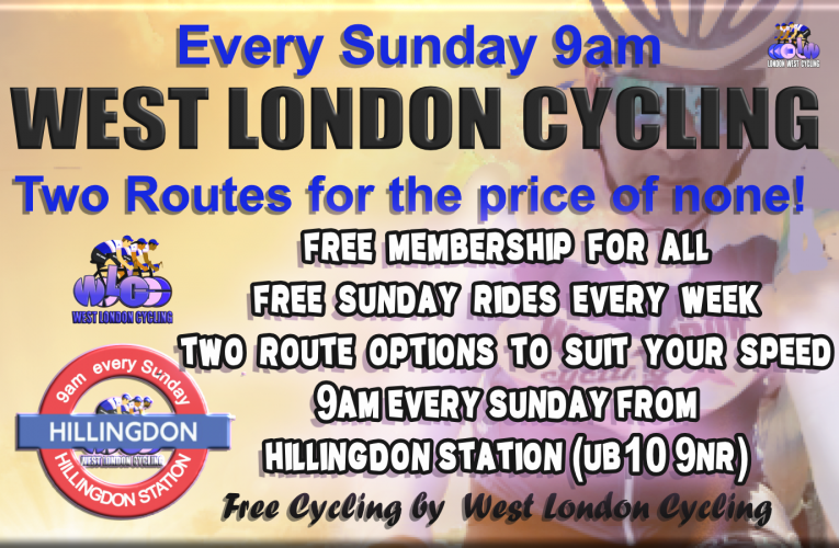 Two for the price of none: Your free Sunday ride options from West London Cycling (with free membership)