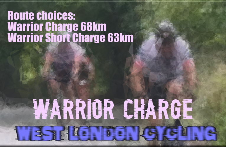 Sunday 23rd November at 9am from Hillingdon Station it’s the West London Cycling Sunday Ride … NOW WITH TWO ROUTE CHOICES!