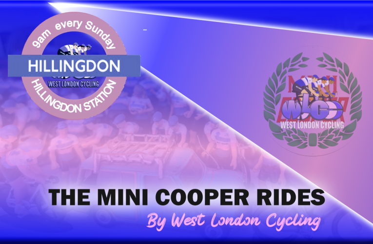 And the all new routes continue for West London Cycling’s Sunday Ride on Sunday 1st February at 9am from Hillingdon Station (UB10 9NR)