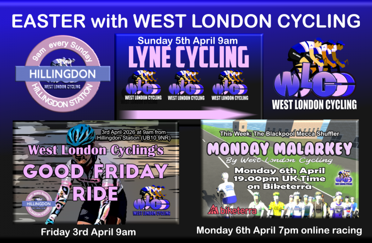 A Feast O’ Easter Fiesta with WEST LONDON CYCLING!