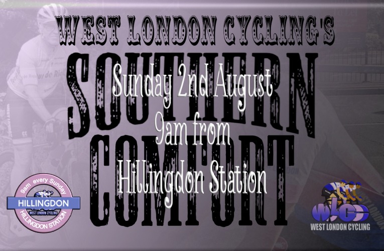 The spirit of cycling with West London Cycling …. another brand spanking new route for our Sunday  Communiton Ride on 2nd August .. 9am from Hillingdon Station (UB10 9NR)