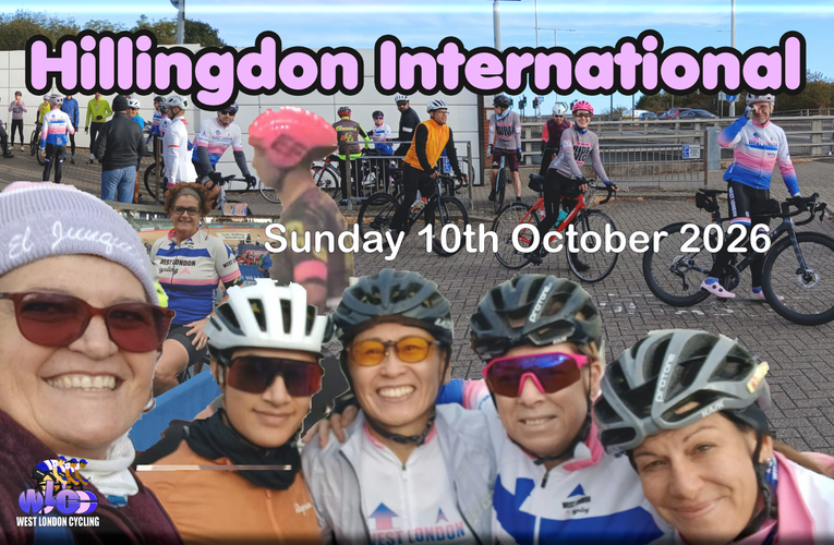 Hillingdon International … a week of the UCI Track Masters at Lee Valley unites West London Cycling friends from overseas.