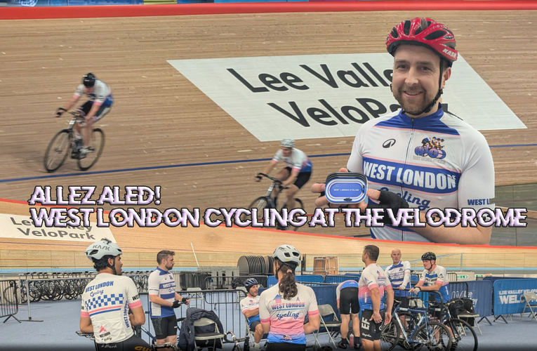 West London Cycling Velodrome Nights return with Aled Corps getting the fastest lap and winning Anya’s Award!